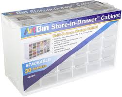 Category early 1900s english antique arts and crafts cabinets. Artbin Store In Drawer Cabinet 30 Compartment Drawers White Arts And Crafts Storage Case 1 Piece 6830pc Walmart Com Walmart Com