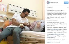 Diberi nama fateema azzahra, kelahiran puterinya ini telah melengkapkan kehidupan keluarga saharul dan isterinya, qaabilah deena amir. Saharul Ridzwan Bimbang Kesihatan Deena Emir Iluminasi