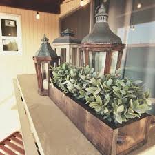 Hand Made Rustic Flower Box Table Centerpiece 24 Wooden Box Centerpiece Farmhouse Table Centerpieces Rustic Wooden Box Centerpiece