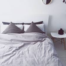 ベッド周り 無印良品 ikea teori モノトーンインテリア などのインテリア実例 2015 10 12 15 08 25 roomclip ルームクリップ グレーのベッドルーム 無印良品 ベッドカバー 男性の部屋