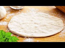 Super Easy No Yeast Pizza Dough Thin Pizza Crust Recipe How To Make Pizza Dough Without Yeast Youtube In 2020 Crust Recipe How To Make Pizza Thin Pizza
