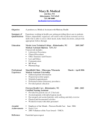 Pediatric Medical Assistant Resume Examples