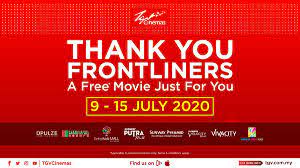 Tgv cinemas sunway pyramid kuala lumpur, malaysia. Showbiz Tgv Cinemas Thanks Frontliners With Free Movie Ticket Offer