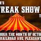 FREAK SHOW THEMED POP UP BAR event image