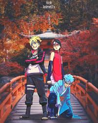 Having completed enough missions to qualify for the chūnin exams, the team participated in the exams held in konoha. The New Team 7 Animeaesthetic Animeboy Animeedit Animefan Anime Boruto Hd Mobile Wallpaper Peakpx