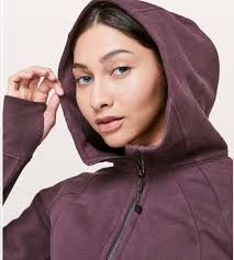 Lululemon scuba hoodie IV size 6 arctic plum