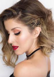 41 Creative Exposed Bobby Pin Hairstyles How To Use Bobby Pins Bobby Pin Hairstyles Hair Styles Hair Scarf Styles
