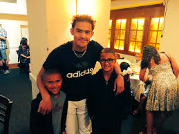Point guard for the atlanta hawks trae i asked lou williams about trae young. Mokan Basketball On Twitter Mokanfam Out In Nyc Nbadraft Program Director Matt Suther And Family Caught Up W Ray Trae Young