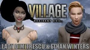 Her story takes place in the castle overlooking. Lady Dimitrescu And Ethan Winters Resident Evil 8 Village I Sims 4 Creation Youtube