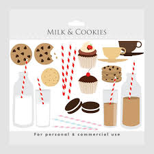 Milk And Cookies Sweets Clipart Clip Art Milk Biscuits Cookie Striped Straws Red Brown Cream Cupcakes Te Milk N Cookies Sweets Clipart Bottle Drawing A banner, white milk bottle, chocolate milk bottle, milk carton, glass of milk, striped paper straw, chocolate chip cookie, bite out of cookie, cream sandwhich cookies, peanut butter kiss cookie, and a frosted sugar cookie. pinterest