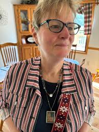 Showing off party outfit and accessories