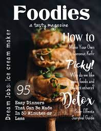 Food Network Magazine Cover Design Template Food Magazine Food Network Recipes Food Magazines Cover