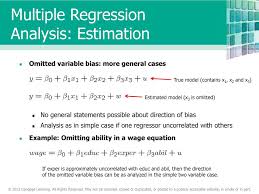 Multiple Regression Analysis Estimation Ppt Download