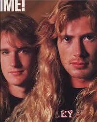 David Ellefson and Dave Mustaine in the 90's ☢️