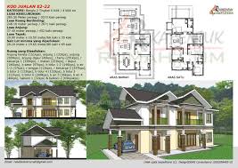 Reka bentuk rumah 2 tingkat terkini. Reka Bentuk Rumah 2 Tingkat Inhaus Rekabina