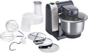 Maschine, rührschüssel, 3 verschiedene reiben, 3 rührbesen und reibaufsatz. Bosch Multifunktions Kuchenmaschine Mum48a1 Kaufland De
