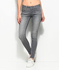 levis 535 grey smoke super skinny jeans