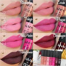 I ordered these lipsticks online and when i was examining the swatches, i really wanted to choose the right shades. 10 Nyx Lipstick Swatches Ideas Lipstick Nyx Cosmetics Skin Makeup