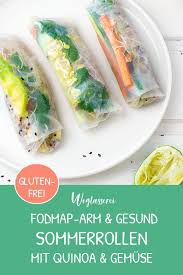 der erfrischender sommer snack fodmap arme sommerrollen rezept fodmap rezepte sommerrollen rezepte