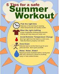 Outdoor Exercises Are Good For Health But Too Much Heat During Summers Can Be Risky Follow These Step Summer Workout Women Fitness Magazine Summer Safety Tips