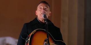 During last month's concert following the inauguration of president joe biden and vice president kamala harris, springsteen delivered a moving performance of land of hope and dreams to welcome the new administration. Watch Bruce Springsteen Perform Land Of Hope And Dreams At Biden Inauguration Event Pitchfork
