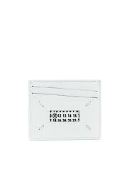 Maison Margiela Maison Margiela Logo Wallet In White Maisonmargiela