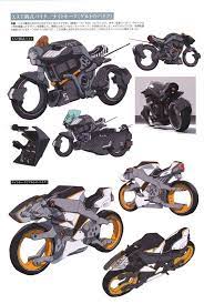 random ghost photo 乗り物 イラスト コンセプトアート コンセプトバイク