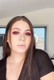 Miren que tal me quedó el maquillaje de hoy ☺️✌️