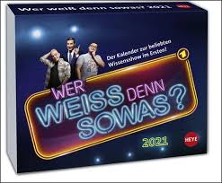 Hansi flick (trainer fc bayern): Wer Weiss Denn Sowas Tagesabreisskalender Kalender 2021 Kv H Thalia