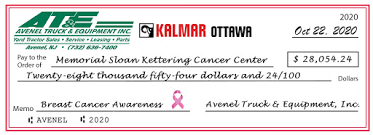 Join us in helping women now! Kalmar Supports Breast Cancer Awareness Month With Unique Terminal Tractor Auction Kalmarglobal