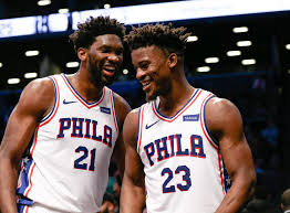 Joel hans embiid is a cameroonian professional basketball player for the philadelphia 76ers of the national he is currently 24 years old and is remarked for his superb height being 7 feet tall. Joel Embiid Only Started Basketball At 16 But The Philadelphia 76ers Giant Is Making Good On Promise To Be One Of The Best Ever