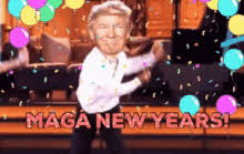 A glass of champagne in hand! Funny New Years Eve Gifs Tenor
