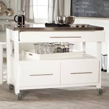 modern kitchen island storage cart