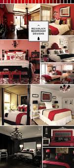 A Color Guide For Red And Black Bedroom Designs Black Bedroom Design Bedroom Red Bedroom Design