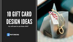 Write a ditty, limerick or poem: 10 Examples Of Gift Card Designs