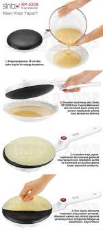Sinbo Sp 5208 Krep Makinesi Kolay Krep Tavasi 138050319 Yemek Tarifleri Waffle Yemek