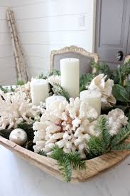 Check spelling or type a new query. Natural Christmas Table Centerpiece Ideas With Evergreens Shells Coral More Coastal Decor Ideas Interior Design Diy Shopping
