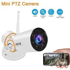 Keye Ip Camera Bullet 1080p Hd Waterproof Home Security Surveillance Mini Ptz Camera With Ir Night Vision Motion De Ptz Camera Ip Camera Security Surveillance