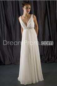 This Dress Doesnt Look Good On A Flat Chest Good Thing Im Not Flat Chested Wedding Dresses Empire Wedding Dress White Beach Wedding Dresses