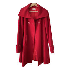 Wool coat Bread n Butter Red size M International in Wool - 40396320
