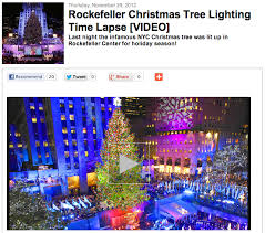 Video Rockefeller Christmas Tree Lighting Time Lapse Nyc Christmas Christmas Tree Lighting Christmas Lights