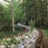 Casual dinner party table setting. 3