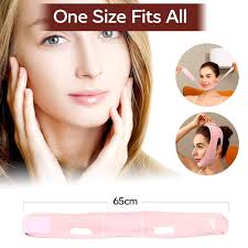 Amazon.com: ParaFaciem Reusable V Line Mask Facial Slimming Strap Double  Chin Reducer Chin Up Mask Face Lifting Belt V Shaped Slimming Face Mask :  Baby