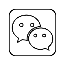 Icon patterncreate icon patterns for your wallpapers or social networks. Contact Group Media Message Social Wechat Icon Social Media Logos Ii Linear Black