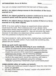 7 Mythbusters Star Wars Work Worksheet Answers In 2020 Force And Motion Education Technology Learning Physical Science