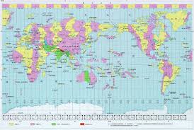 31 Legible World Time On Map