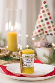 Christmas Gift Beeswax Candle Personalized Candle Favors Eco Friendly Unique Candle Gifts Corporate Gifts