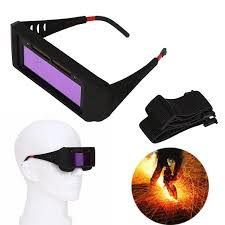 1pc New Solar Auto Darkening Welding Glasses Welder Mask Helmet Eyes Goggle For Welding Arc Affiliate Welding Glasses Goggles Glasses