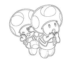 Kids love filling the coloring sheets of super mario with vibrant colors. Toad Super Mario Coloring Pages