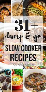 Crockpot recipes for fall to warm and fill your tummy. 19 Dump And Go Slow Cooker Recipes Crock Pot Dump Meals